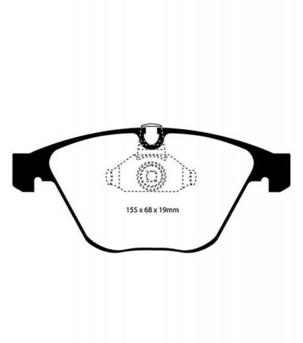 Ebc greenstuff brake pads dp21449 for bmw e60 e61