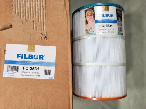 Filbur fc-2531 antimicrobial replacement filter cartridge for sta-rite tx 50 poo