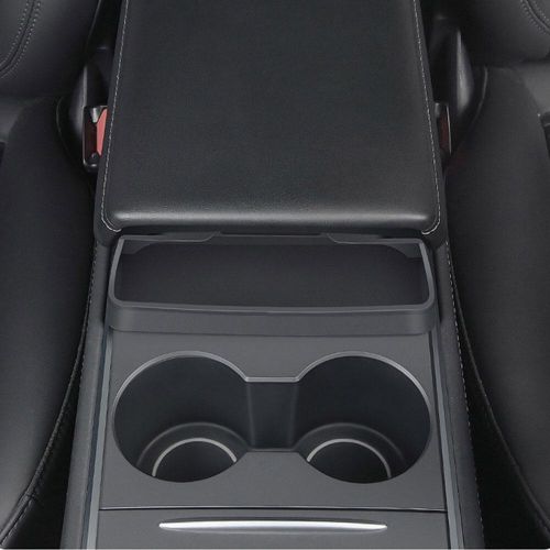 Car armrest box storage modification accessories for tes la armrest box~