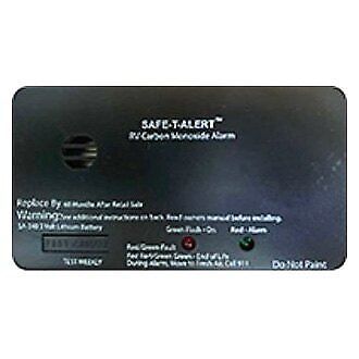 Safe-t-alert sa-340-bl battery black surface mount carbon monoxide alarm