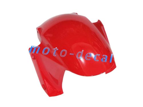 Abs front tire fender mud guard fairing cover for cbr600 2003-2004 red