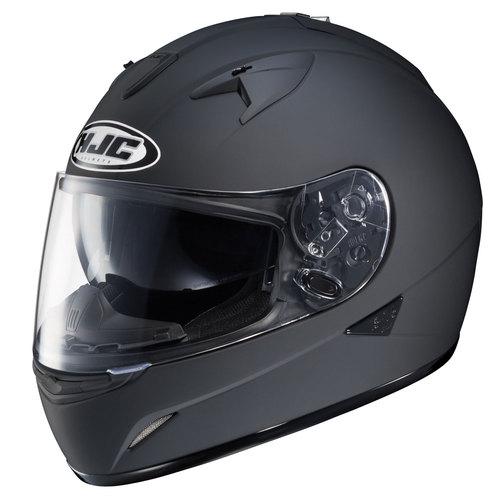 Hjc is-16 matte black motorcycle is16 helmet size large l