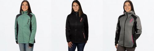 Fxr racing women&#039;s pulse softshell jacket 23