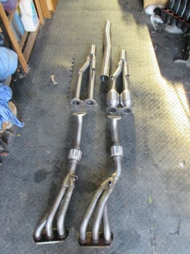 Lucifer mk5 golf r32 tubular manifolds with sport cat and link pipe