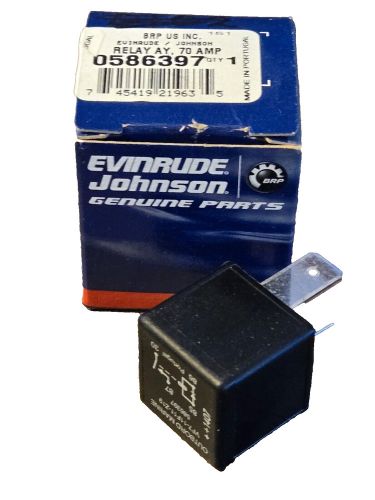 Omc brp johnson evinrude oem relay ay,70 amp 0586397, 586397 new