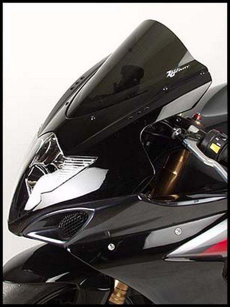 Zero gravity double bubble windscreen dark smoke for suzuki gsxr 1000 05-06