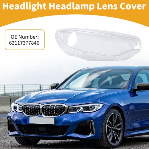 1 pc car front right headlight lens cover for bmw 430i 2017-2018 no.63117377846