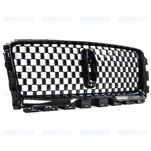 For 2022 2023 2024 lincoln navigator front upper grille gloss black nl7z-8200-pc