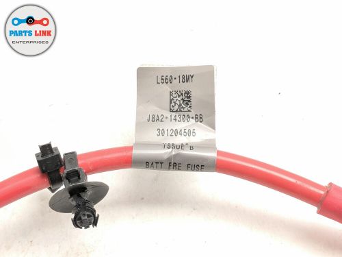 2018-2021 range rover velar l560 rear power battery cable pre fuse wire line oem