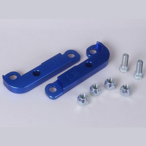 Blue adapter increasing turn angle 25% e36 drift lock kit for bmw 3 series e36