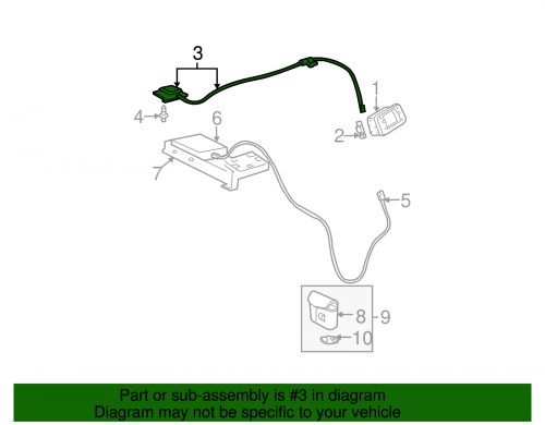 Genuine gm antenna 25731631