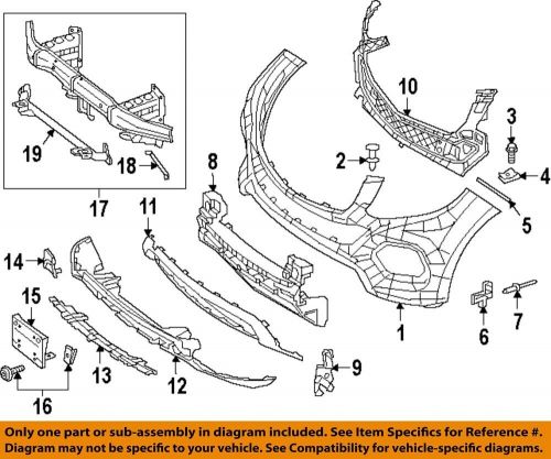 Mercedes oem 12-15 ml350 front bumper-crossmember 1666200085