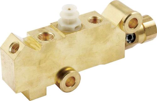 Allstar performance all41042 brake combination valve - disc/disc - brass -