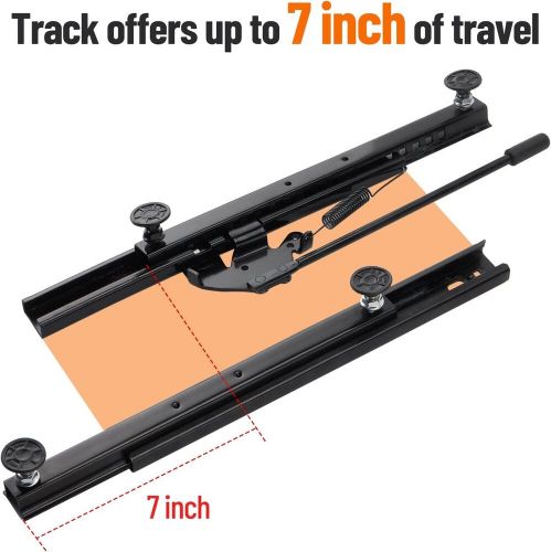 New seat rail track assembly kit w/ hardware for go kart /go cart high grade