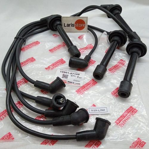 2 set daihatsu feroza ignition cable kit 19901-87186 new