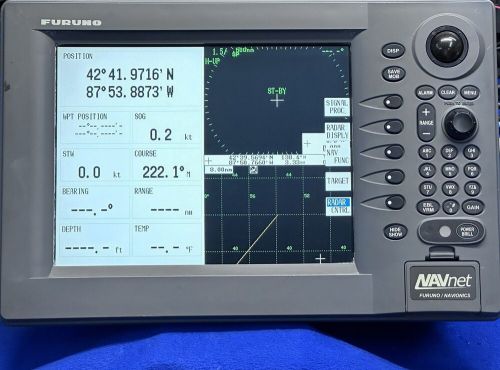 Furuno rdp-139 10.4” navnet 1 radar gps chartplotter display; see description!