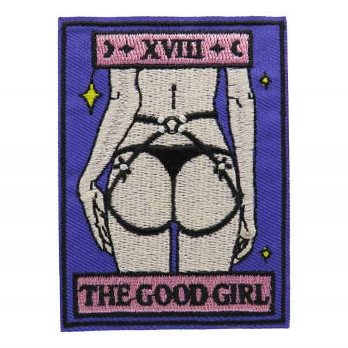 The good girl sexy patch underiron patch punk patch rocker patch-