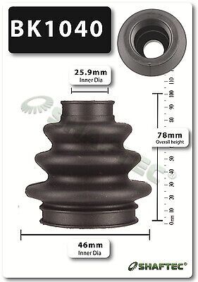 Cv joint boot fits bmw x1 e84 2.0 10 to 15 manual transmission c.v. driveshaft