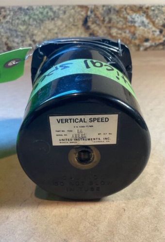 United instruments vertical speed indicator