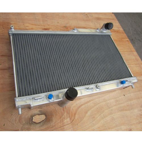 At mt 50mm for mazda rx-7 fd3s 1993-1995 r1 r2 2row aluminum radiator 1.3l