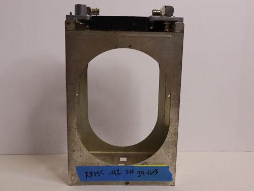 Bendix king kx 155 / kx 165 nav/com mounting tray / backplate / connectors (g/s)