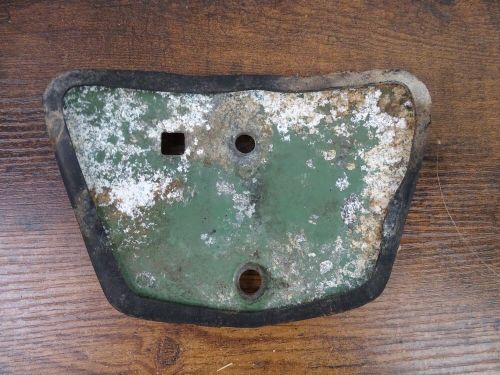 1954 johnson cd-10 5.5hp carb faceplate control panel 303526 boat motor outboard