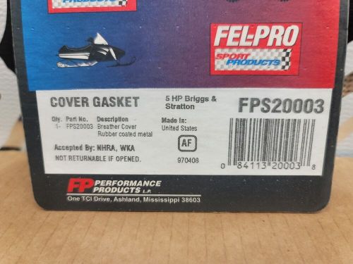 Fel-pro fps20003 breather cover gasket 5hp briggs &amp; stratton. set of 3