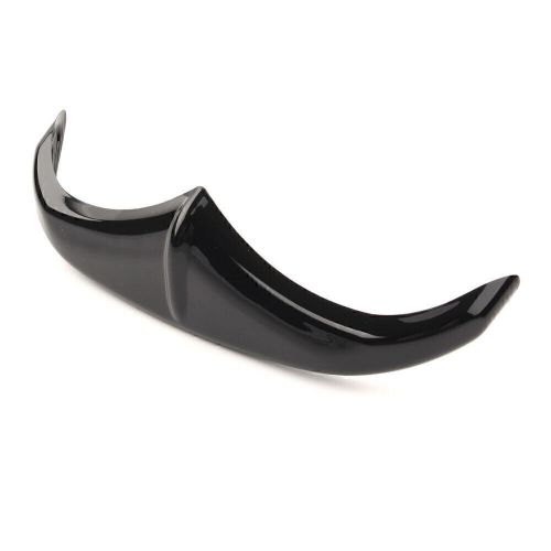 Vivid black front fender accent leading edge tip trim for harley touring 98-2019