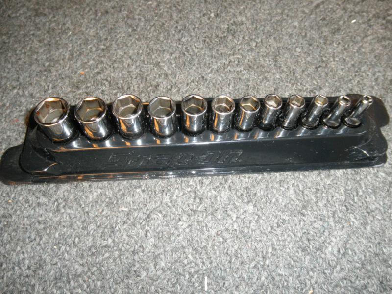 Snap on metric socket set #112tmmsy-semi deep-6 pt.