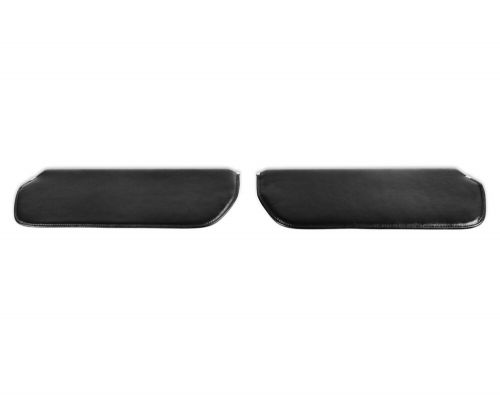 05-339 brothers trucks c/k foamback sunvisor pair - vinyl - black