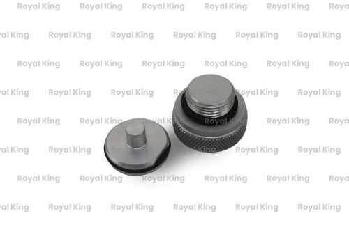 Royal enfield &#034;new guerrilla 450 oil filler cap silver&#034;