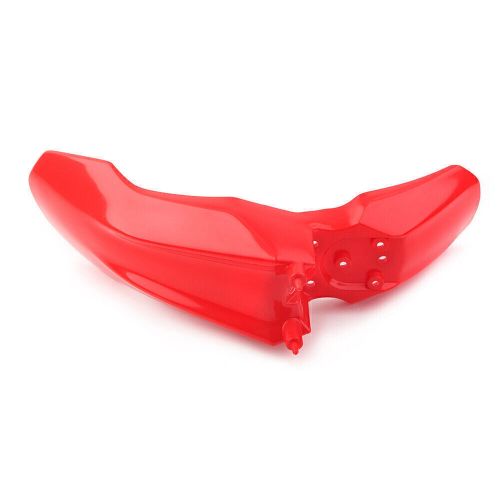 Front fender red motorcycle plastic protect fit honda crf110f 2013 2014