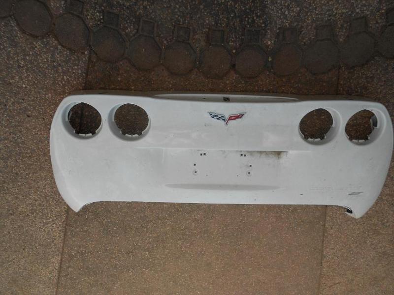 Corvette rear bumper