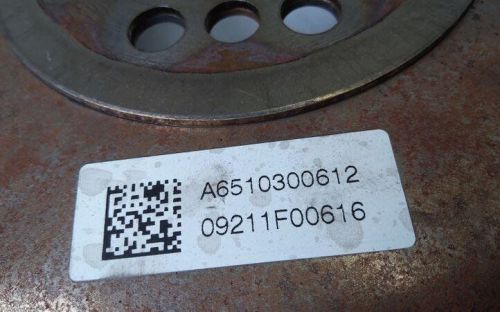 Mercedes-benz e w212 a6510300612 flywheel 2.20 diesel 125kw 2015 25663606-