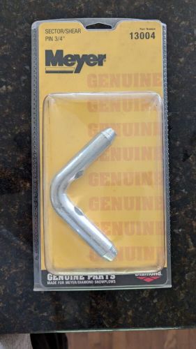 Brand new meyer snow plow sector / shear pin 3/4&#034; part # 13004