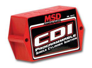 Msd 4217 single cylinder programmable ignition cdi ecu