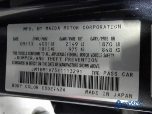 Driver left axle shaft 2.0l automatic transmission fits 14-18 mazda 3 1455746