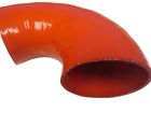 102mm x 135 degree red silicone elbow (4&#034; 100mm) hose bend - nos limited stock