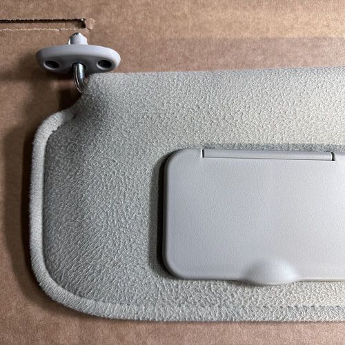 2001-2007 ford escape sun visor pair gray lh rh driver passenger