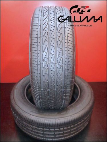 Two tires likenew bridgestone 225/60/18 dueler h/p sport 105h runflat bmw #51304