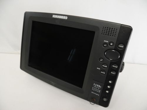 Humminbird 1198c 10.4″ gps fishing system side imaging -tested good