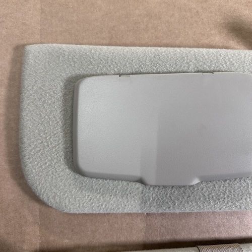 1995-2005 chevy cavalier driver &amp; passenger side sunvisor grey (mirror)