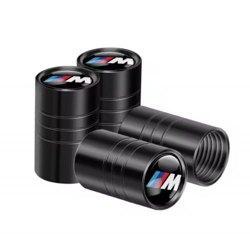 Valve caps bmw m-still 4pcs air valve black-