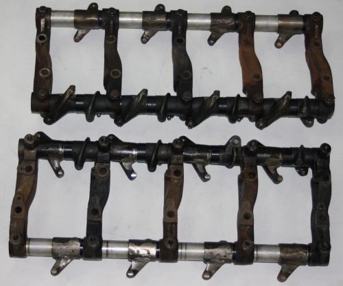 Rare original 1980s arias 3 push rod bbc chevrolet hemi heads rocker arms used