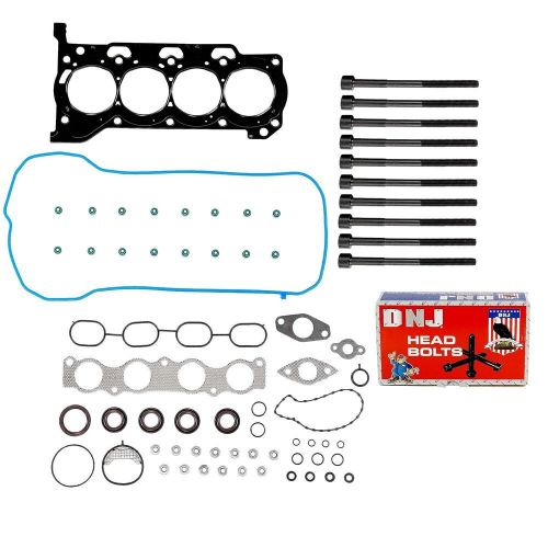 Dnj hgb928 cylinder head gasket set bolt kit for 2008-2015 scion xd 1.8l 1798