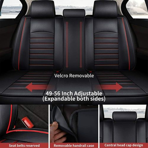 For lexus leather car seat covers 2/5-seats front rear full set protectors pad