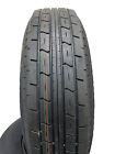 St205/75r15 radial trailer tire lrc 6 ply 5 lug 5x5&#034; black modular wheel