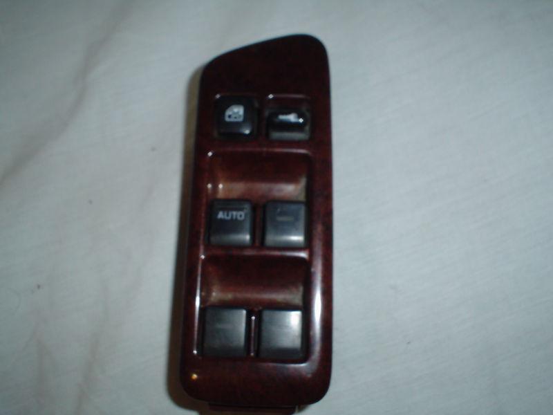 1995-1998 nissan maxima wood grain master window control switch door button