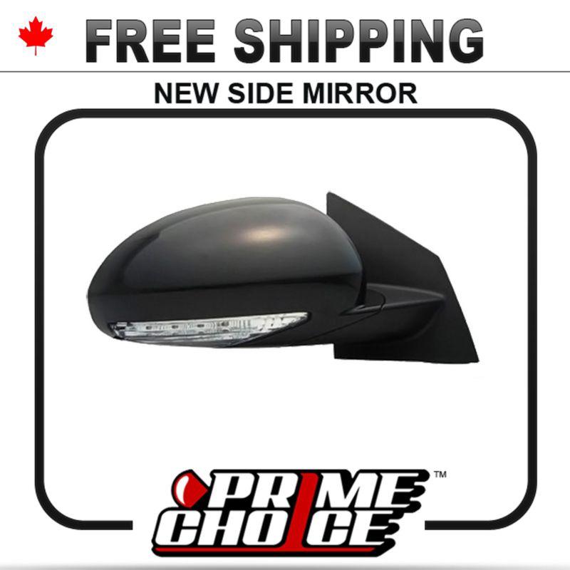 New power heated passengers side view door mirror