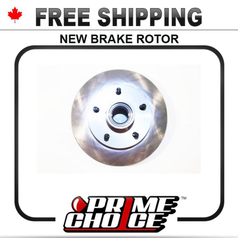 1 premium new disc brake rotor for front fits left driver / right passenger side